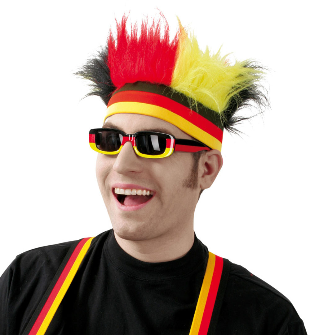Deutschland Fan Stirnband NEU Zubehör Accessoire Karneval Fasching 