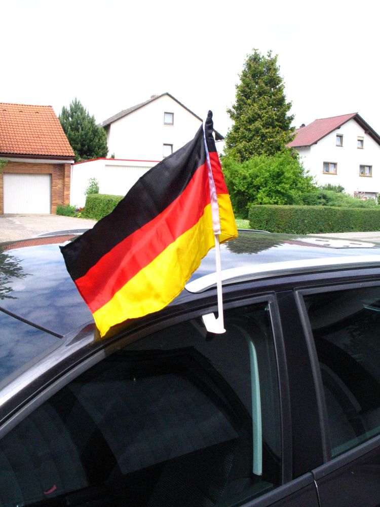 Autoflagge Deutschland 30 x 40 cm Auto Flagge Fahne Autofahne Fensterflagge  Fanfahne bei Marktkauf online bestellen