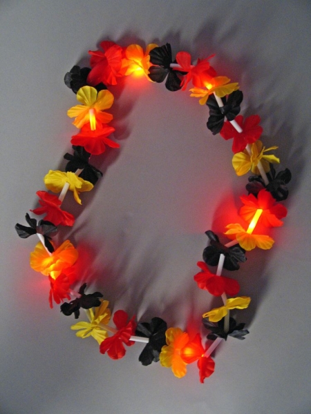 Blütenkette Deutschland mit LED