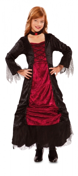 Vampir Mädchen Kleid Größe 128