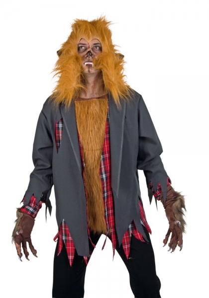 Werwolf Jacke Halloween Horror Wolf Oberteil