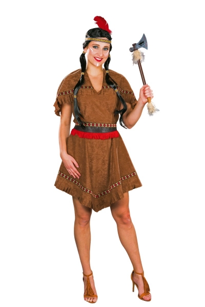 Indianer Kleid Indianerin Squwa