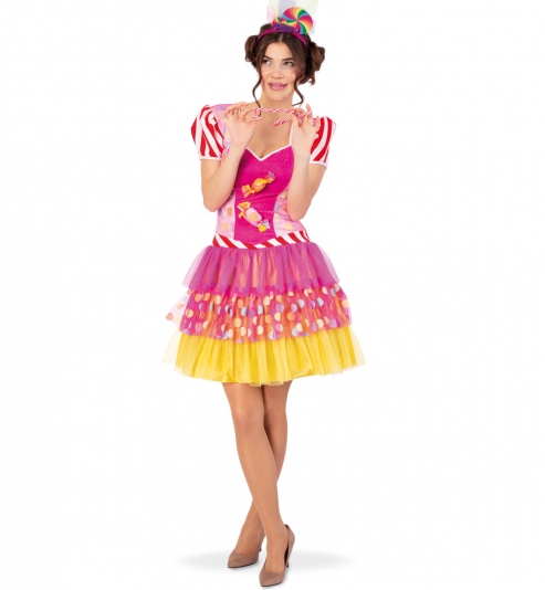 Kleid Candy Damen Kostüm