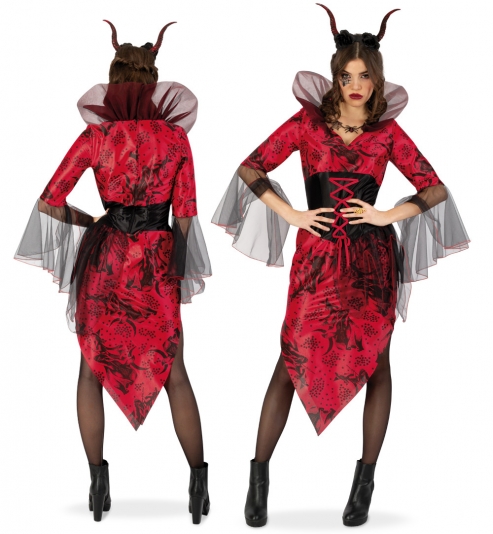Hexe Miracula Hexen-Kostüm Kleid