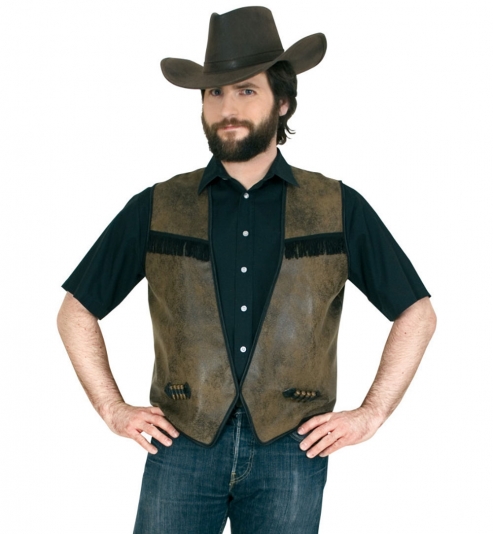 Westernkostüm Cowboy Weste