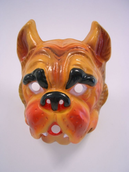 Tiermaske Bulldogge
