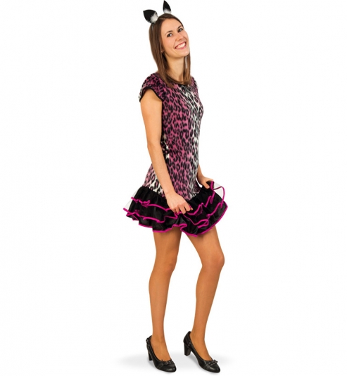 Leopard Teeny Kostüm Pinky Cat
