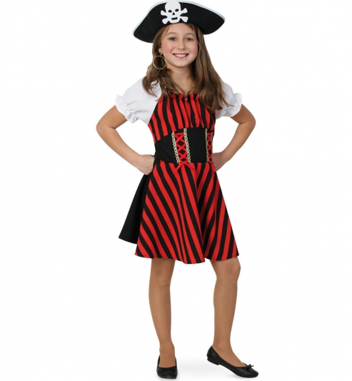 Piratin Liza Piratenkleid für Kinder