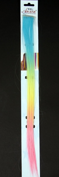 Haarsträhne Pastell-Farbverlauf, ca. 45 cm