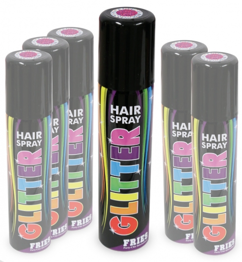 Glitzer-Haarspray - Glitter Hair-Spray, pink