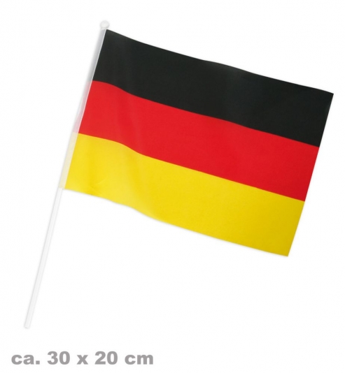Deutschland Flagge 20 x 30 cm