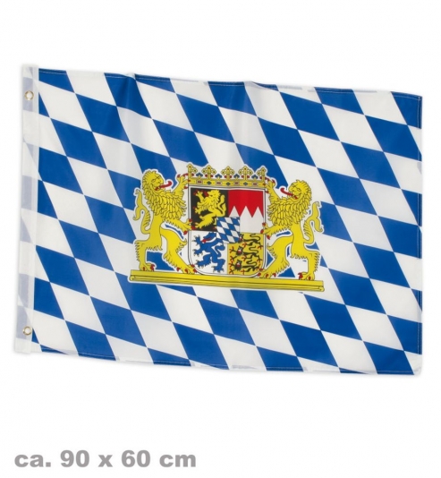 Fahne Bayern, ca. 90 x 60 cm