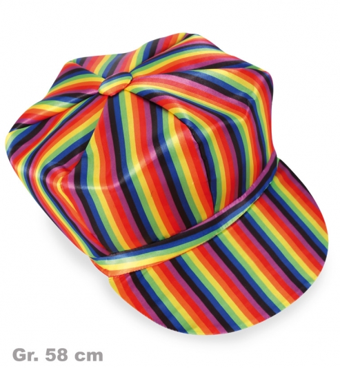 Mütze Rainbow, Gr. 58 cm