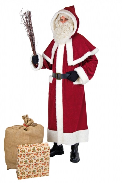 Nostalgischer Nikolausmantel Weihnachtsmann Kostüm