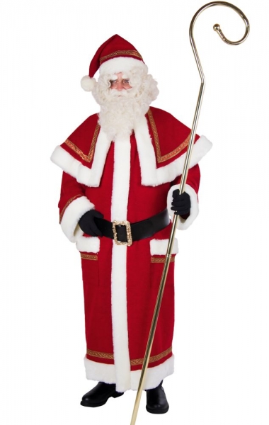 Weihnachts Mantel Nikolaus mit Pellerine
