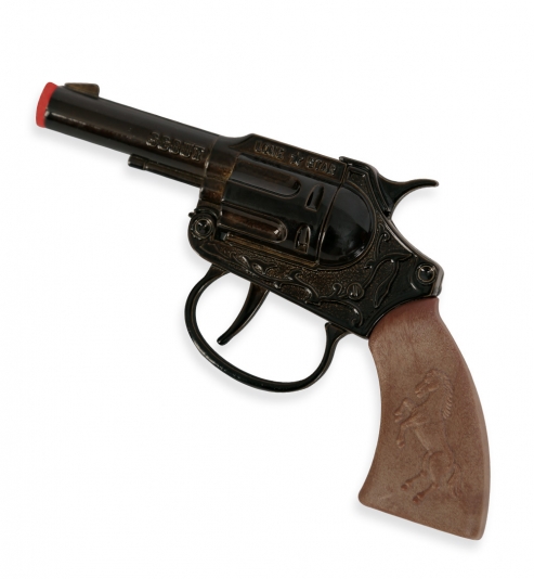 Pistole Scout, 100-Schuß, (100er-Band Munition) ca. 13 cm Länge