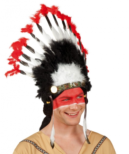 Kopfschmuck Indianer-Häuptling