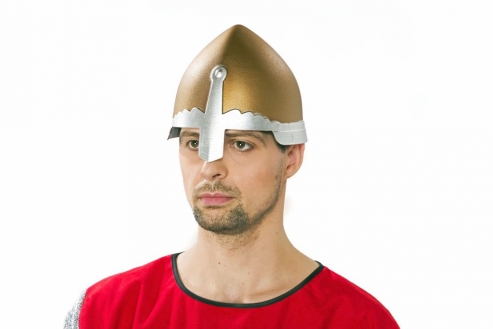 Beckenhaube mittelalterlicher Helm
