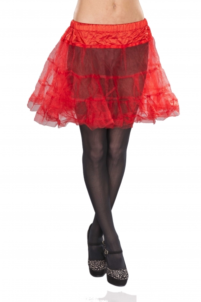 Petticoat Unterrock Farbe rot Größe M