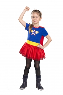 Super Wendy Faschingskleid für Kinder mit Schleppe