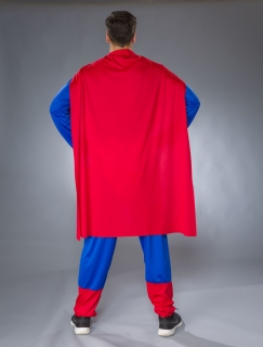 Superheld Overall mit Umhang und Gürtel