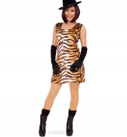 Tierkostüm Tiger Kleid