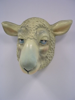 Tiermaske Schaf