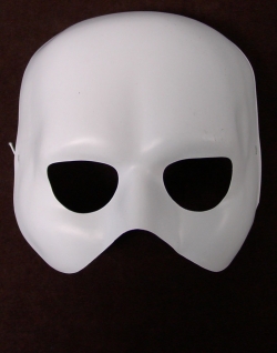 Neutralmaske Theatermaske Phantom zum Bemalen