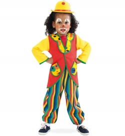 Clowni Clown Anzug 2tlg. Oberteil + Hose