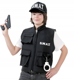 SWAT Polizei Weste Spezialeinheit für Kinder