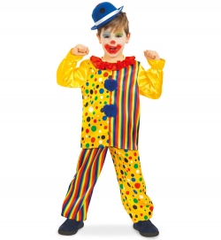 Clown Kostüm Oberteil + Hose