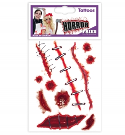 Tattoos Zombie-Narbe