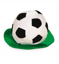 Fußball Hut mit Rasen