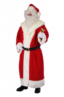 Weihnachtsmann Kostüm Deluxe Nikolausmantel
