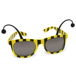 Faschingsbrille flotte Biene