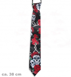 Krawatte mexikanischer Totentag, ca. 38 cm