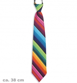 Krawatte bunt, ca. 38 cm
