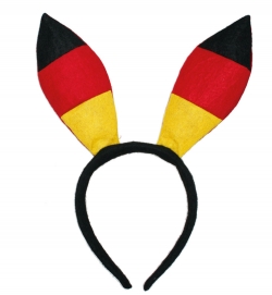 Hasen-Bunny Ohren Deutschland Fan