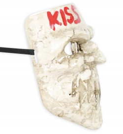 Horrormaske Kiss-me Halbmaske
