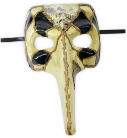 Venezianische Vogelmaske Schnabelmaske