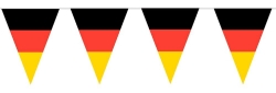 Wimpelkette Deutschland Nationalfarben 10 m
